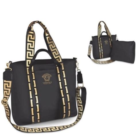 versace parfums gold bag|Versace parfums bag price.